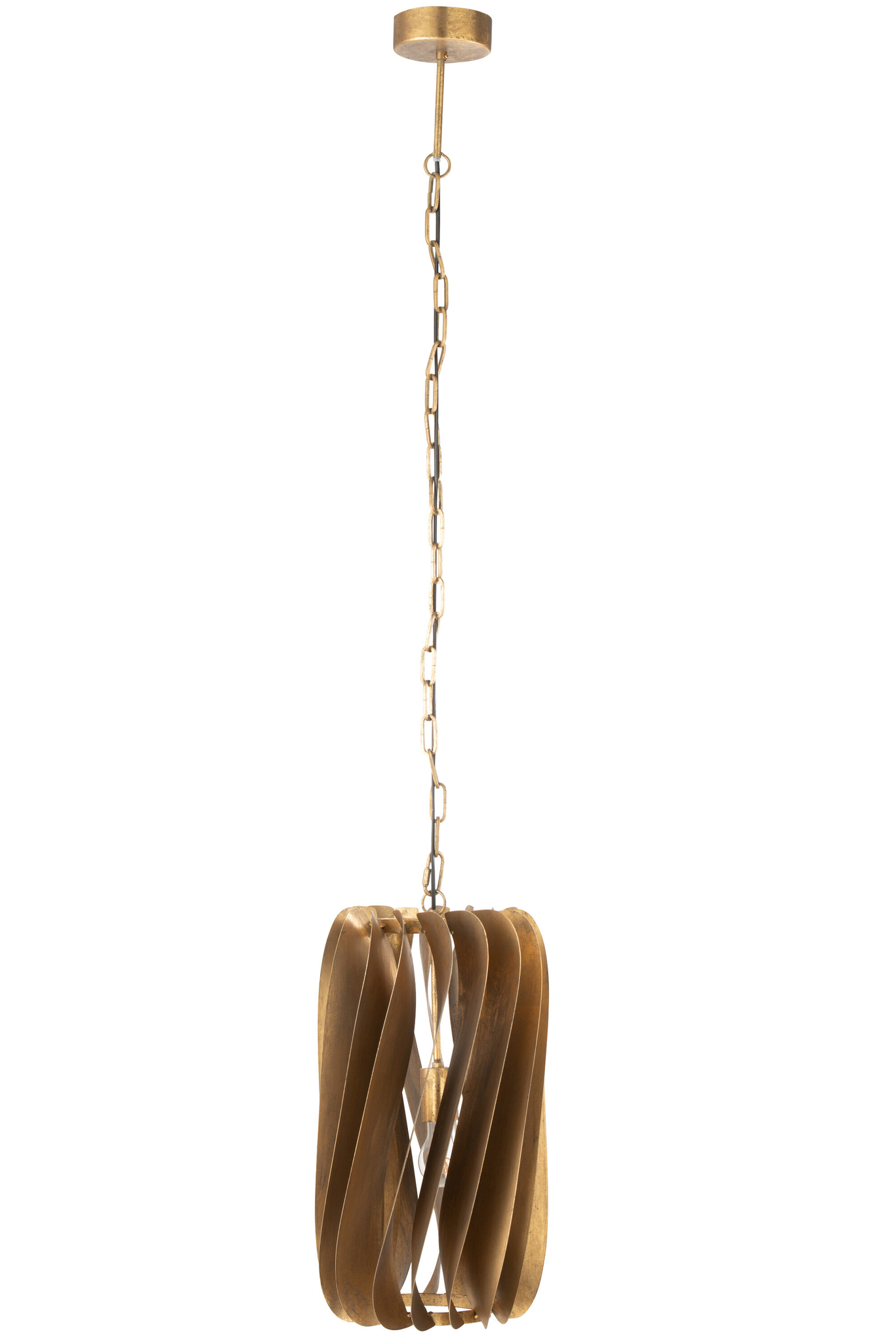 Lustre de plafond Tina Fer Noir Or