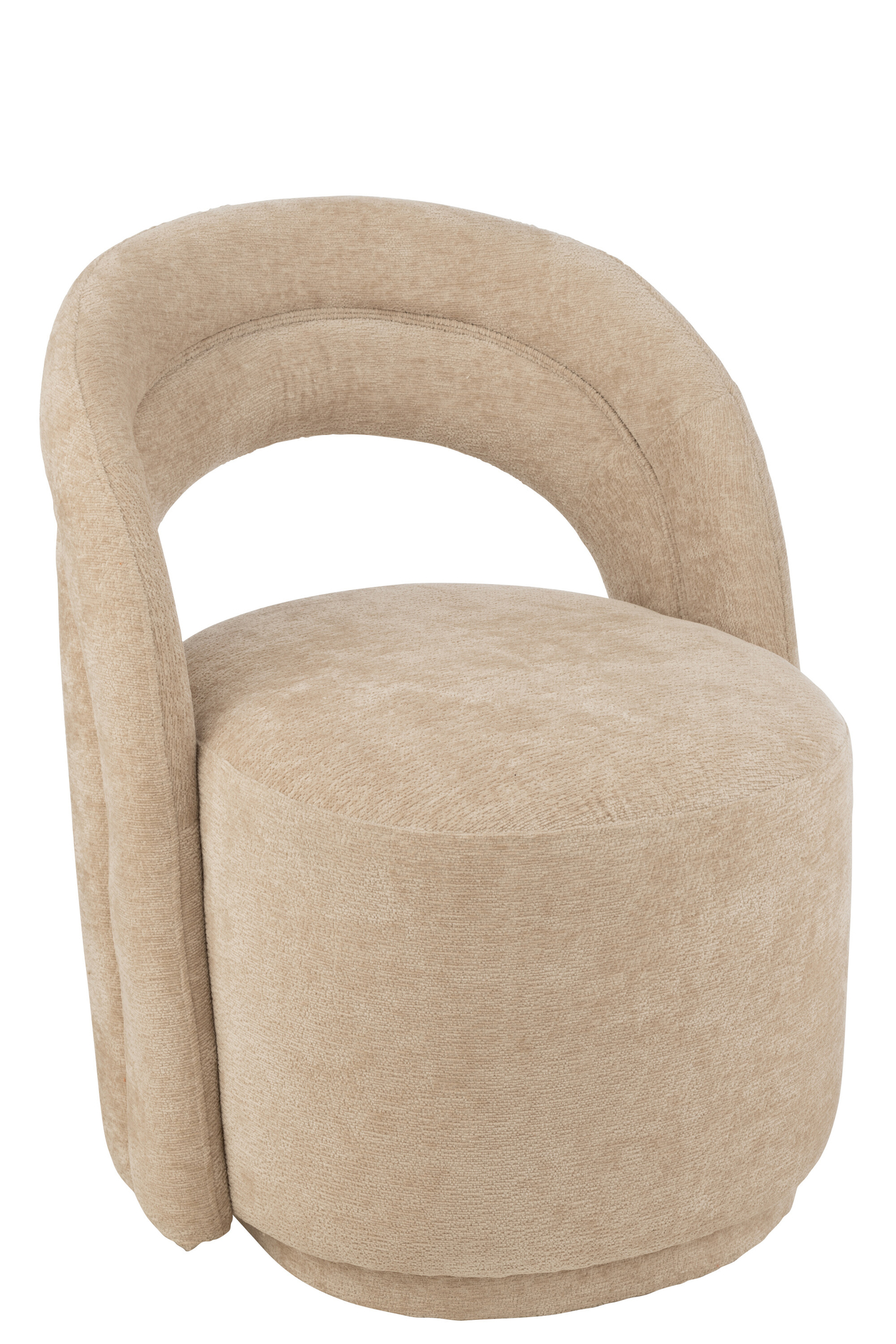 Chaise en textile beige – Image 8